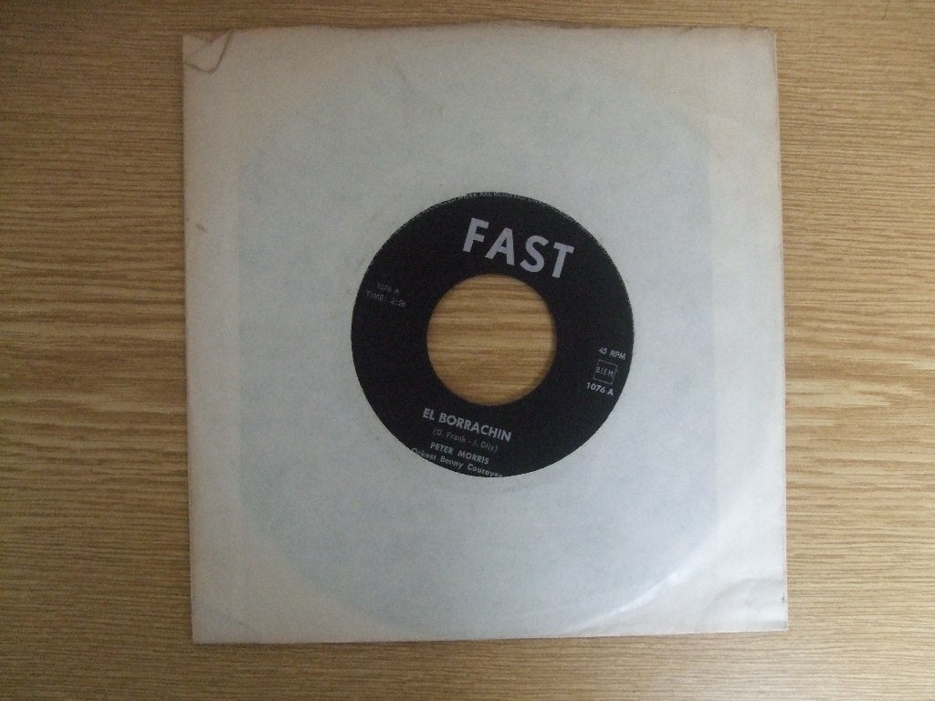 PETER MORRIS    EL BORRACHIN / IK WACHT NOG STEEDS, Ophalen of Verzenden, Zo goed als nieuw, 7 inch, Nederlandstalig