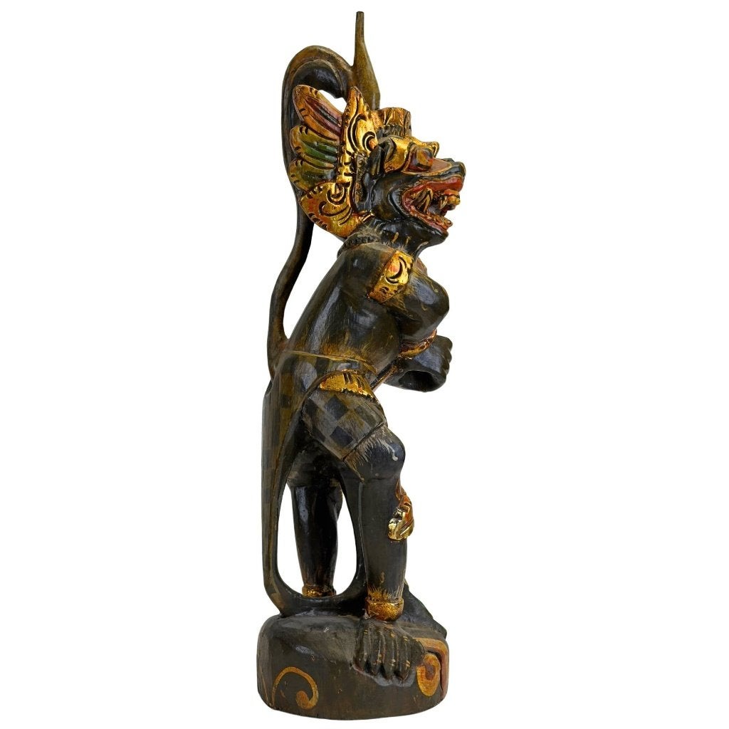 Keris-bewaker – Balinees beeld – 19e eeuw, Antiek en Kunst, Indonesië, Ophalen of Verzenden, Beeld, Hout
