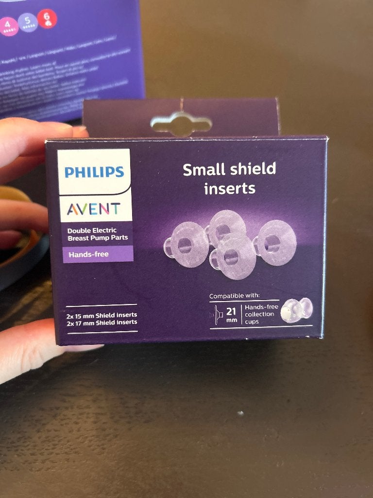 Philips Avent Borstkolf Shield Inserts 15 mm, Ophalen, Nieuw, Borstkolf, Philips Avent