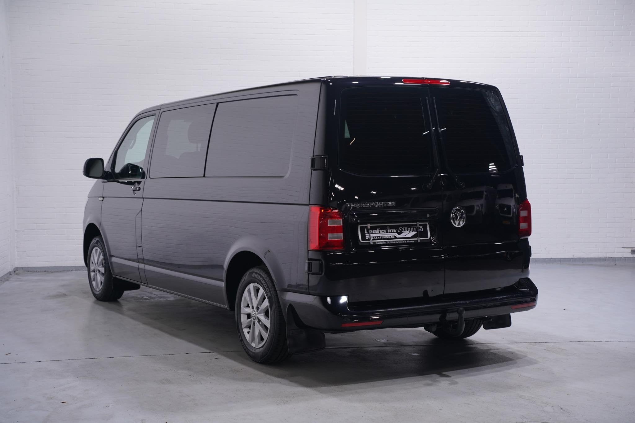 Volkswagen Transporter 2.0 TDI 150 pk Dubbel Cabine DSG Aut., Auto's, Bestelauto's, Stof, Gebruikt, 4 cilinders, 150 pk