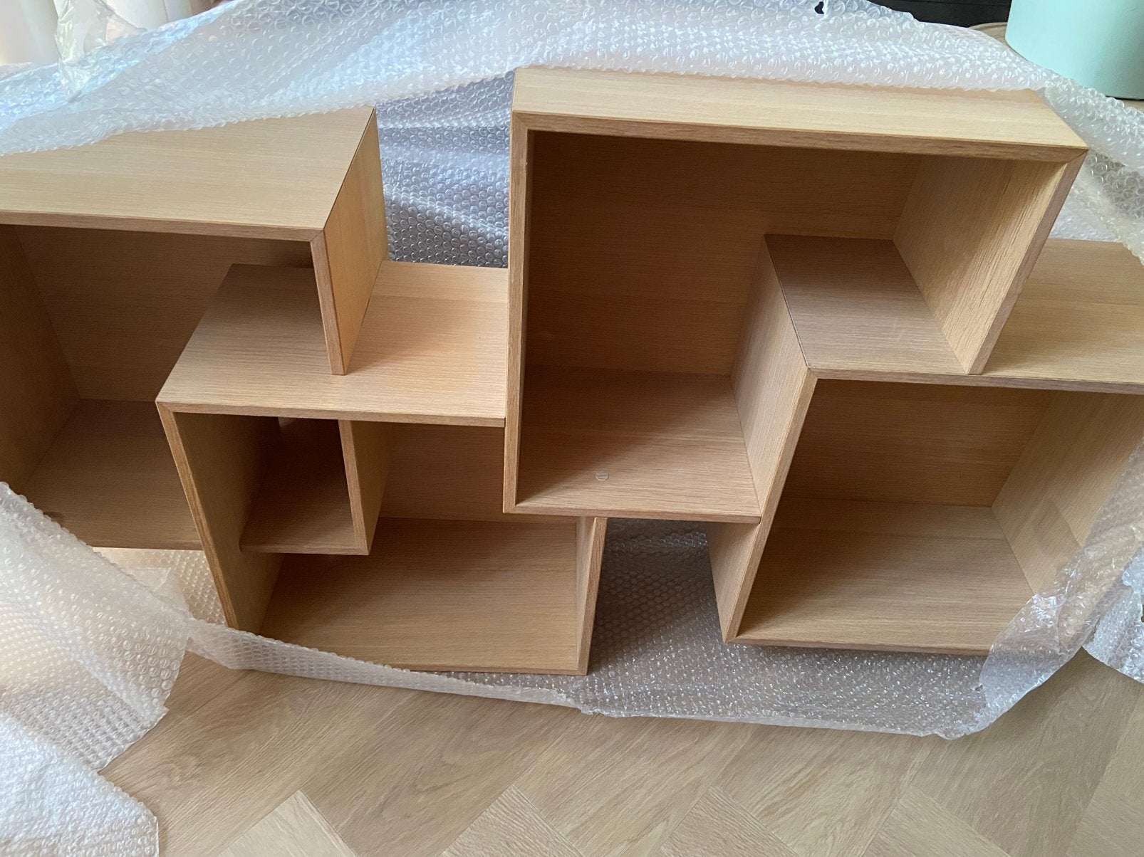 Bolia | Quadro | wandmeubel/module | eiken, Ophalen, Gebruikt, 200 cm of meer, Eikenhout