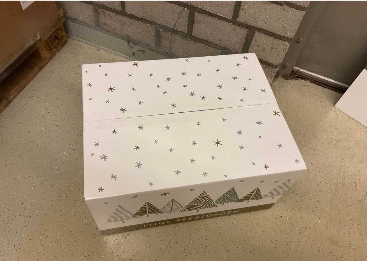 Lege kerstpakket dozen, Ophalen of Verzenden