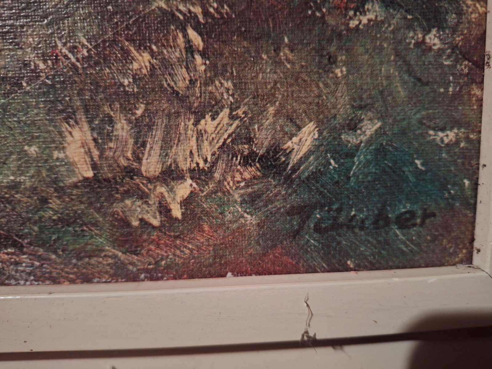 Schilderij met zeilboot en huisje aan het water, Antiek en Kunst, Ophalen, Maritiem / water, Realistisch, Overige ondergronden