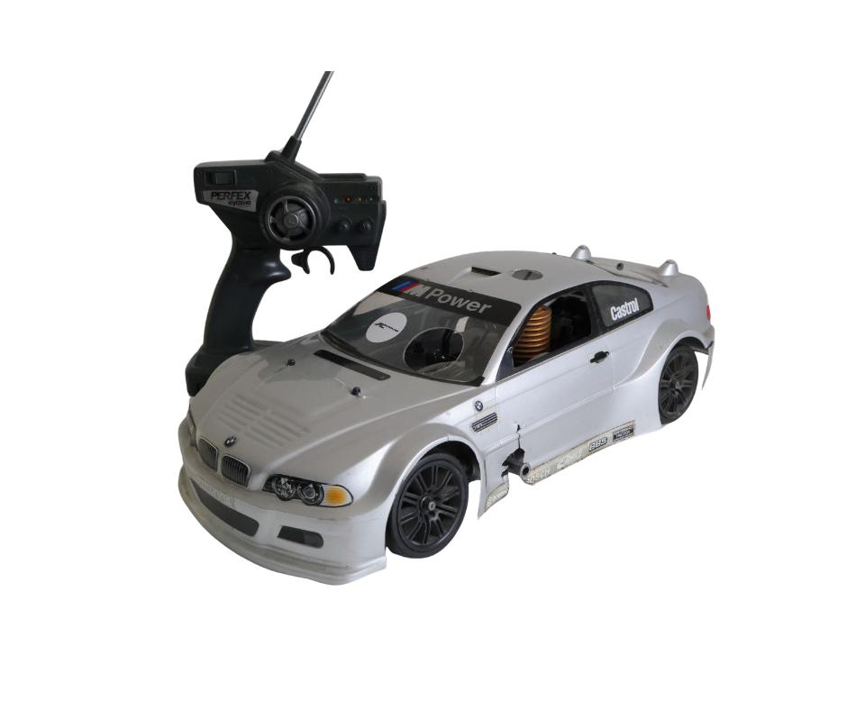 Kyosho Alpha BMW 3 serie 1/10 nitro rc auto, Gebruikt, Ophalen of Verzenden, Schaal 1:10, Auto onroad