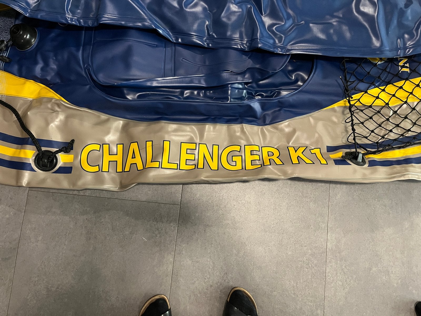 Intex Challenger K1 1-persoons kano - Zo goed als nieuw, Ophalen, Opblaasbaar, Zo goed als nieuw, 1-persoons