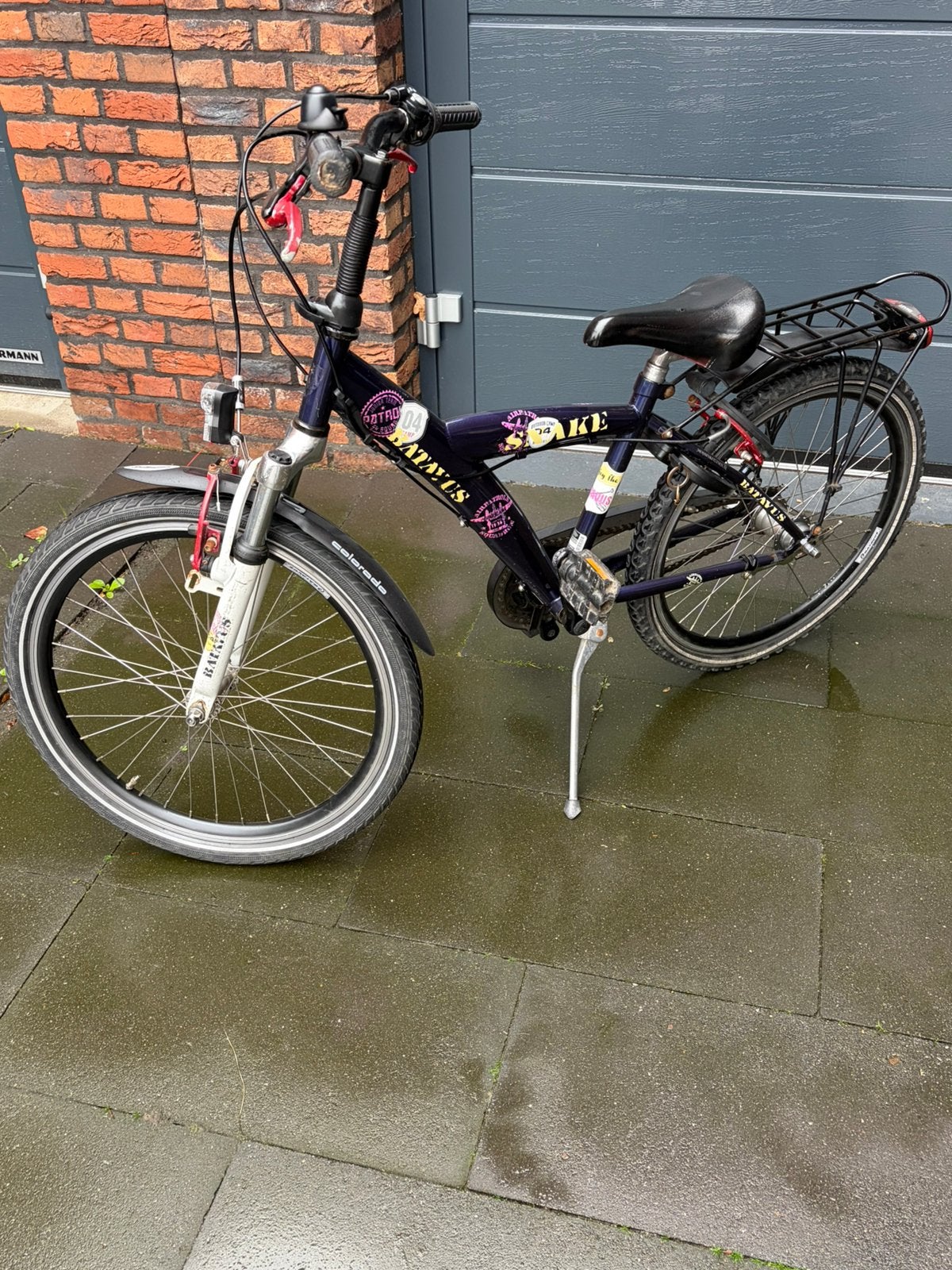 Batavus Snake kinderfiets 22 inch, Ophalen, Terugtraprem, 22 inch, Gebruikt