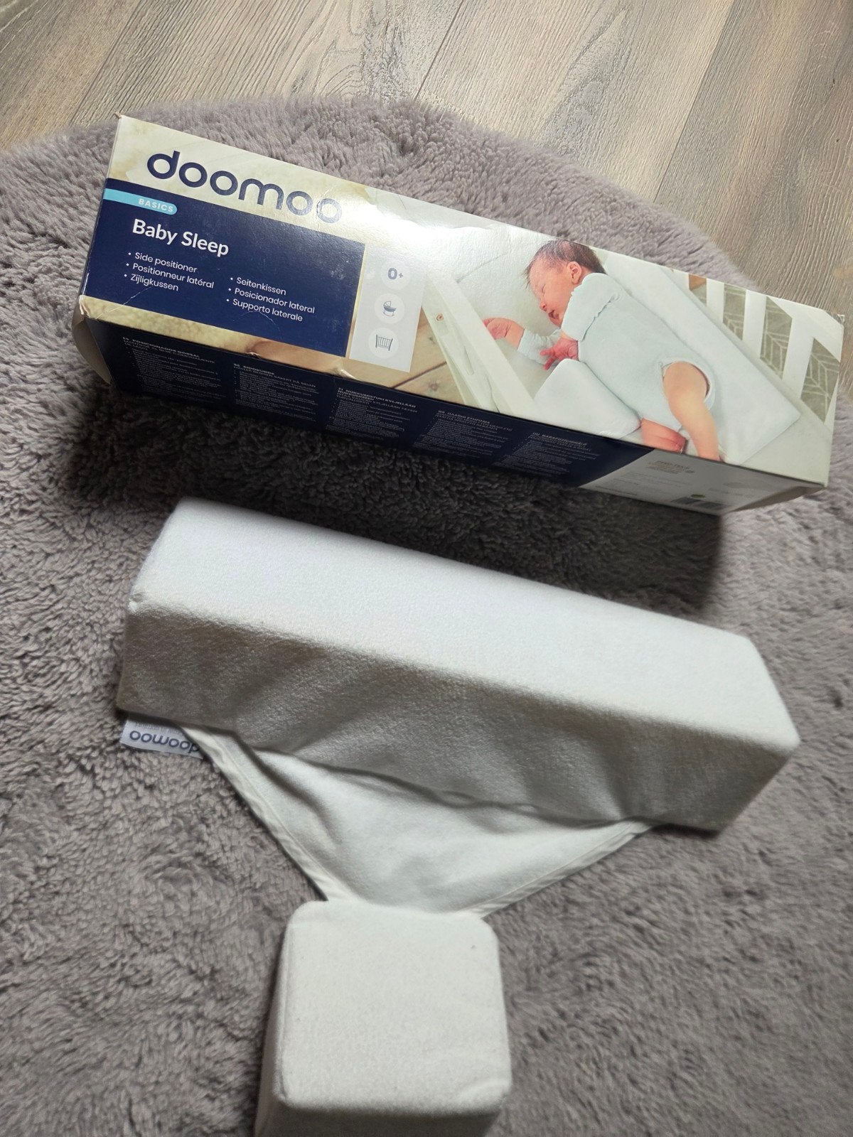 Doomoo Baby Sleep zijligkussen - nette staat, Ophalen of Verzenden
