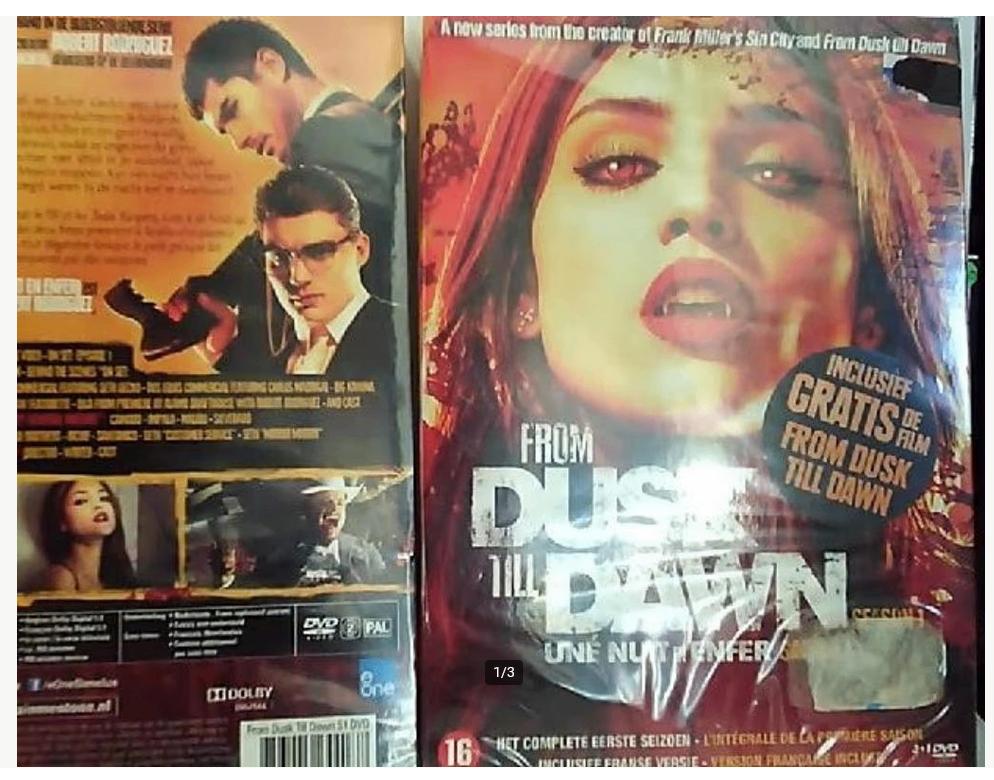 From dusk till dawn-Seiz.1 (DVD, INCL. FILM,NL Ondertiteld!), Cd's en Dvd's, Dvd's | Tv en Series, Horror, Vanaf 16 jaar, Verzenden