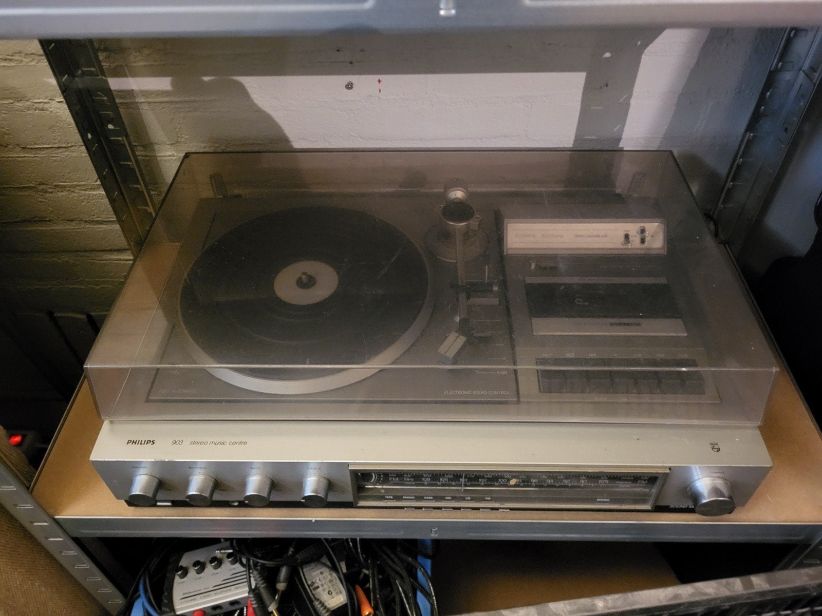 Philips 903 Stereo Music Centre, Philips, Gebruikt, Cassettedeck, Losse componenten