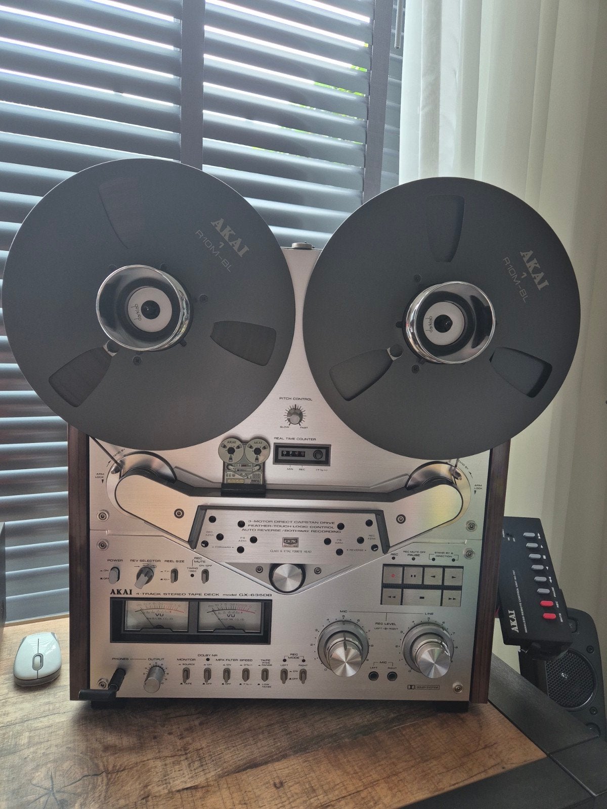 Akai GX-635Db 100% gereviseerd in top conditie., Audio, Tv en Foto, Bandrecorders, Ophalen, Bandrecorder