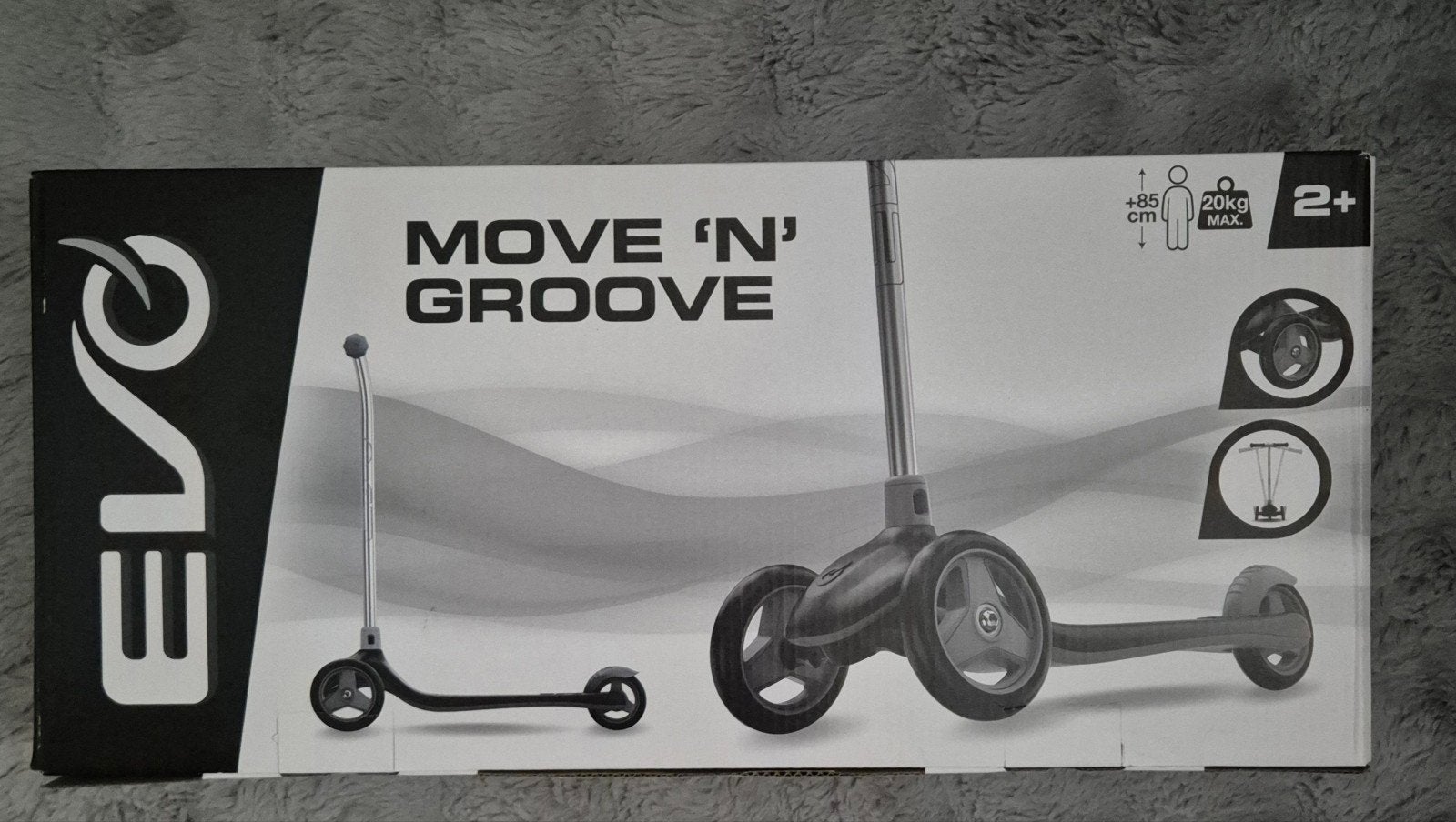 EVC Move 'N' Groove Kinderstep - Nieuw in doos, Ophalen of Verzenden, Nieuw, Gewone step, EVC