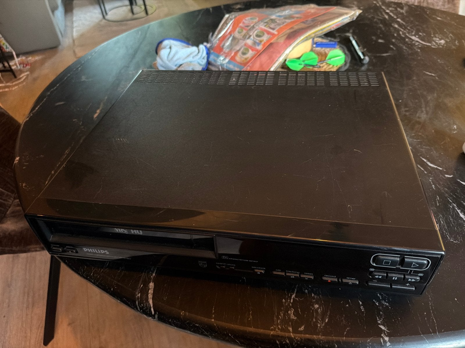 Philips VR6180 VHS Videorecorder - Vintage Kwaliteit, Ophalen, Gebruikt, VHS-speler of -recorder