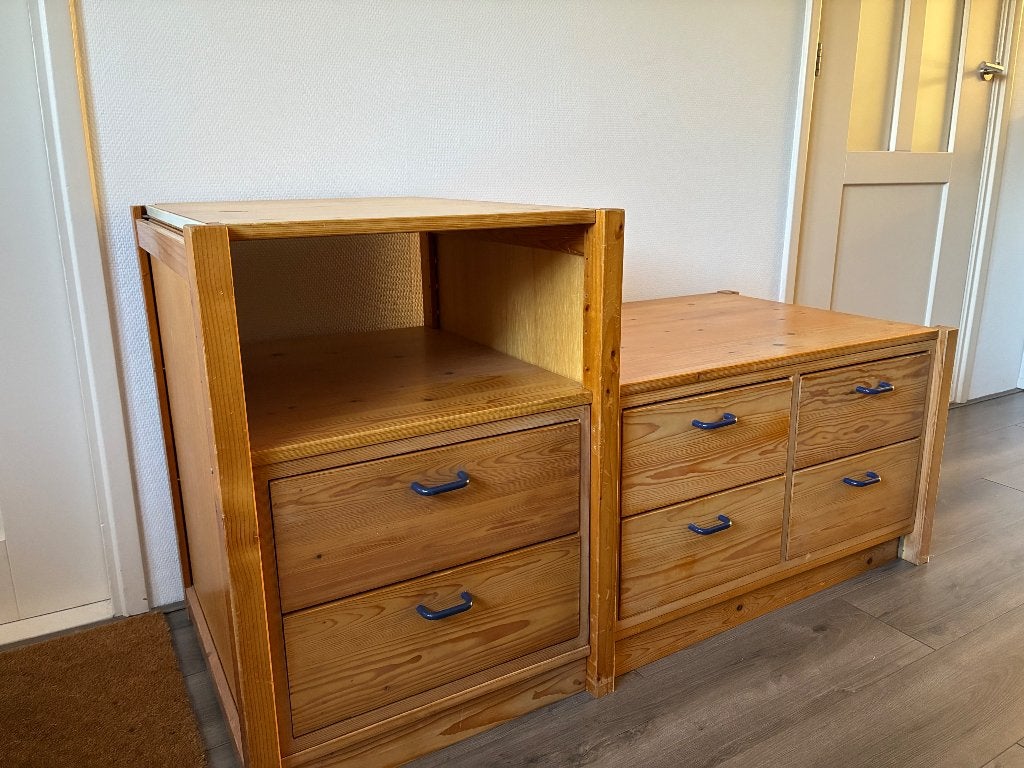 Ladenkastje Lundia, Ophalen, Gebruikt