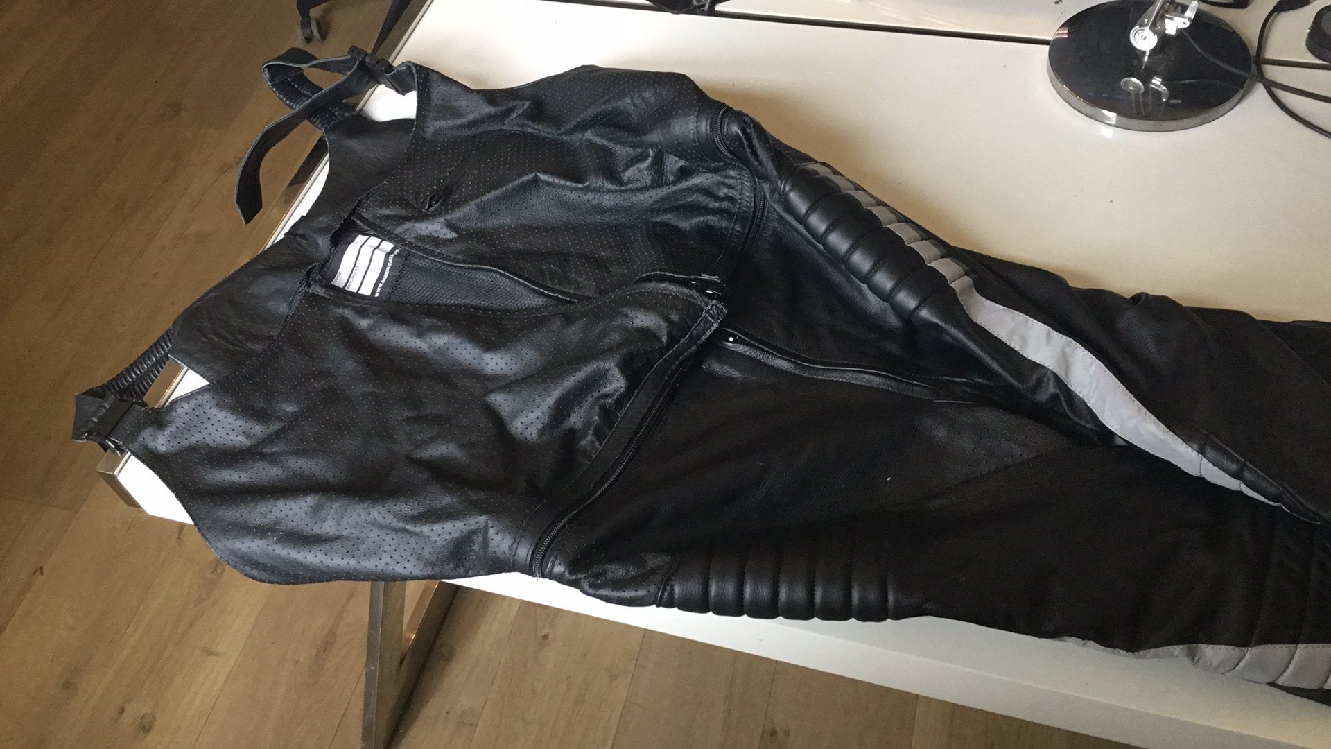 Damen leathers motorpak maat 60, Motoren, Kleding | Motorkleding, Ophalen of Verzenden, Tweedehands, Combipak