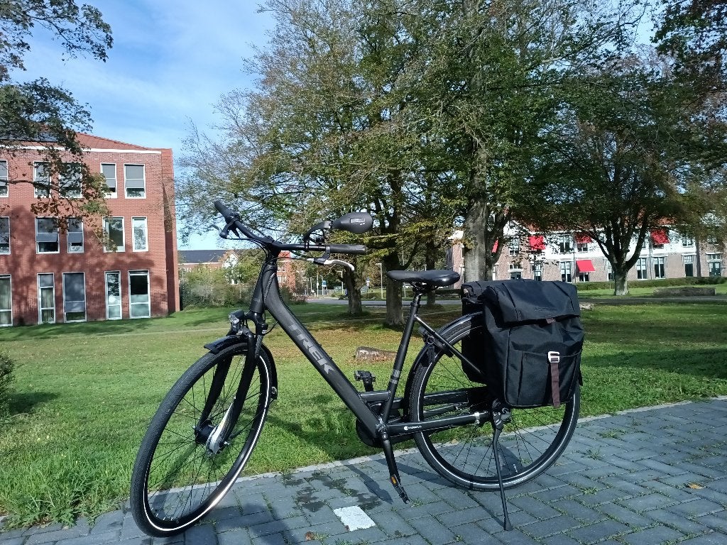 Sportieve Trek Damesfiets, (Extra) lage instap, Zo goed als nieuw, Minder dan 47 cm, Schijfrem