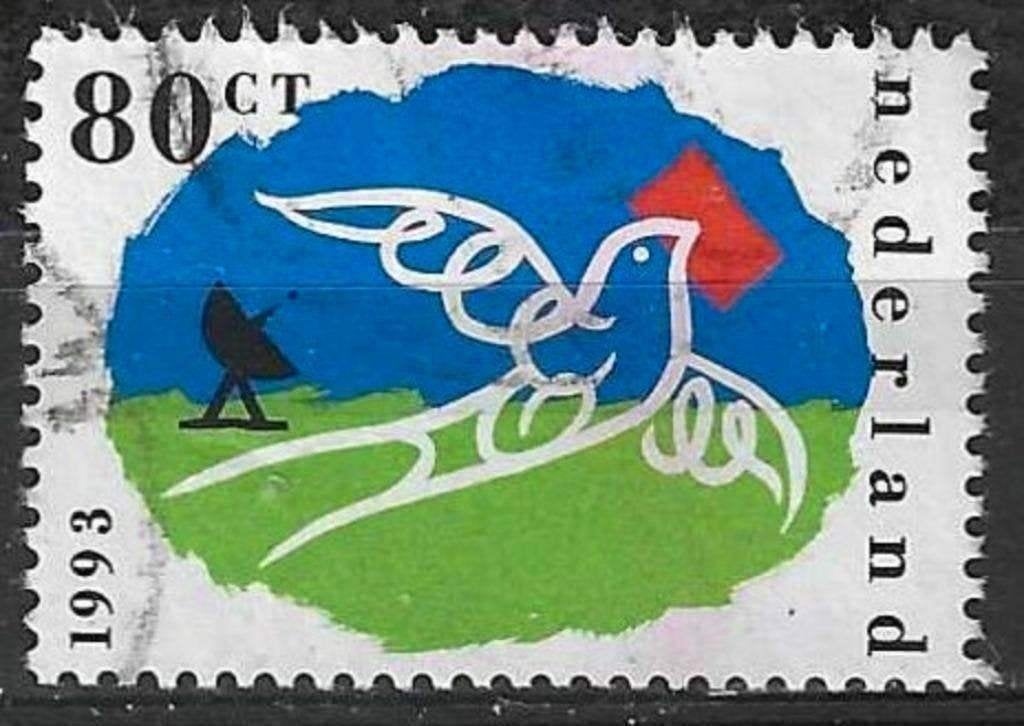 Nederland 1993 - Yvert 1455 - Dag van de Postzegel (ST), Postzegels en Munten, Postzegels | Nederland, Verzenden, Gestempeld