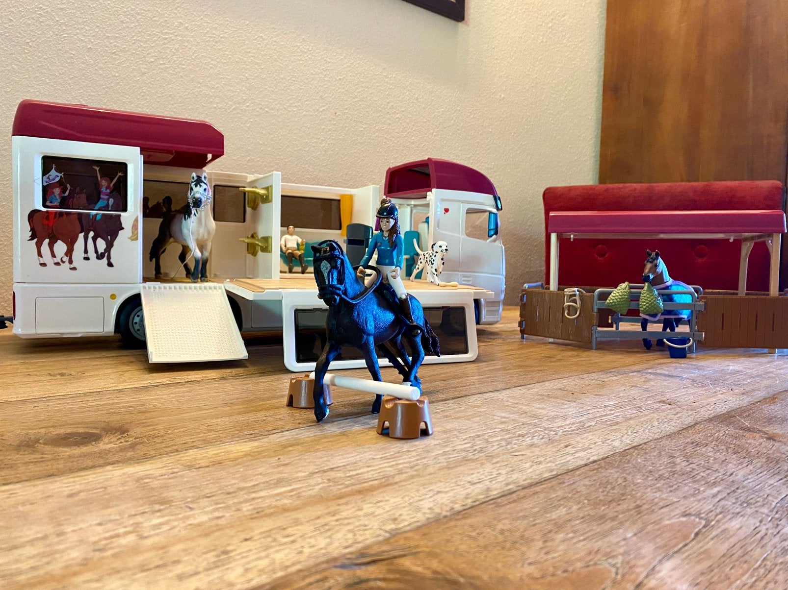 Schleich paarden vrachtwagen, Ophalen, Zo goed als nieuw