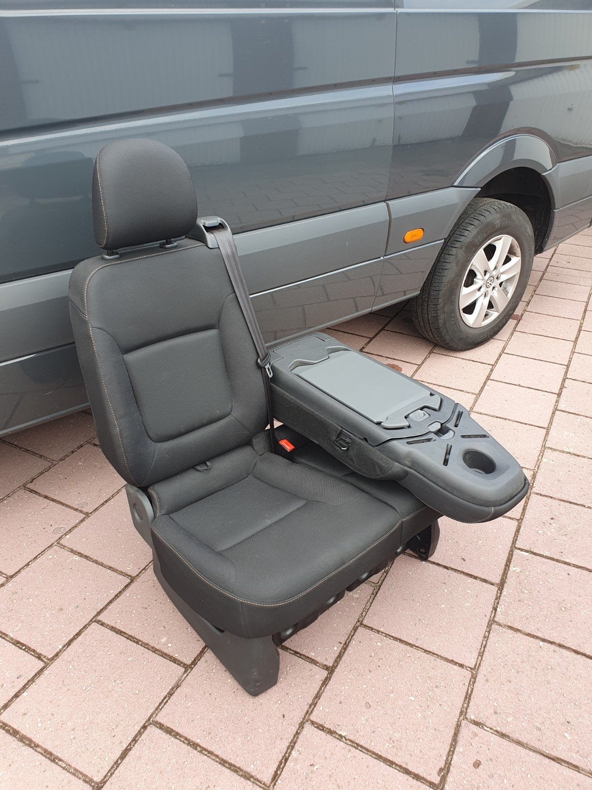 RENAULT TRAFIC - OPEL VIVARO LUXE BIJRIJDERSBANK 2 ZITS BANK, Auto-onderdelen, Interieur en Bekleding, Ophalen, Nieuw, Renault