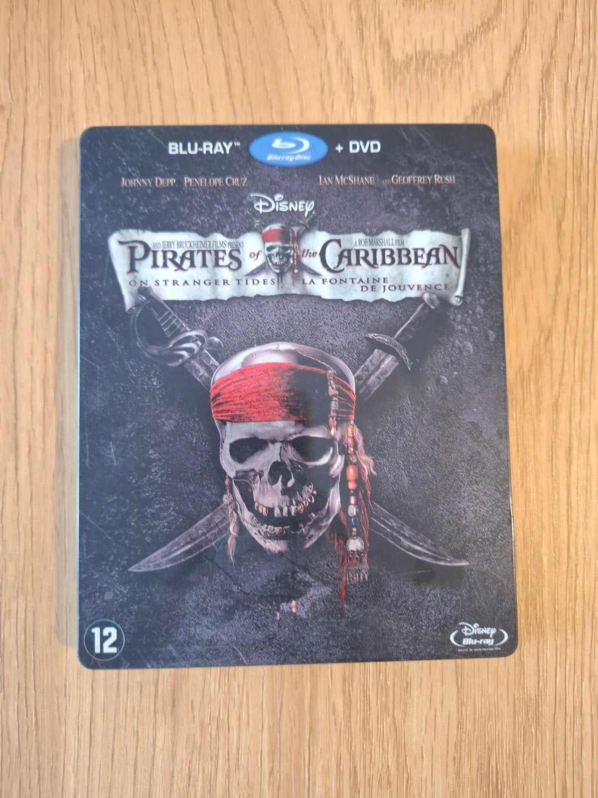 Pirates of the Caribbean: steelbook dvd bluray, Cd's en Dvd's, Ophalen of Verzenden