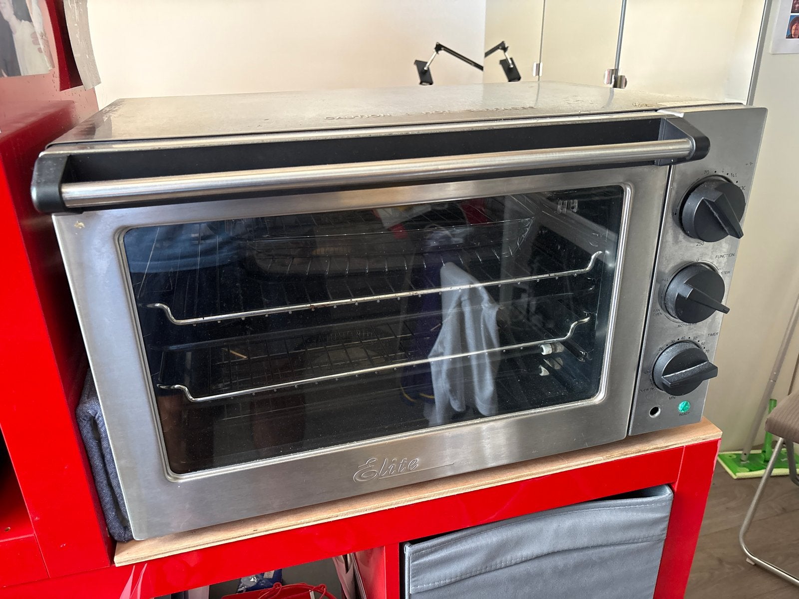 Elite Mini-oven/Oven met grill, Witgoed en Apparatuur, Ovens, Ophalen, Minder dan 45 cm, Overige merken, Hete lucht