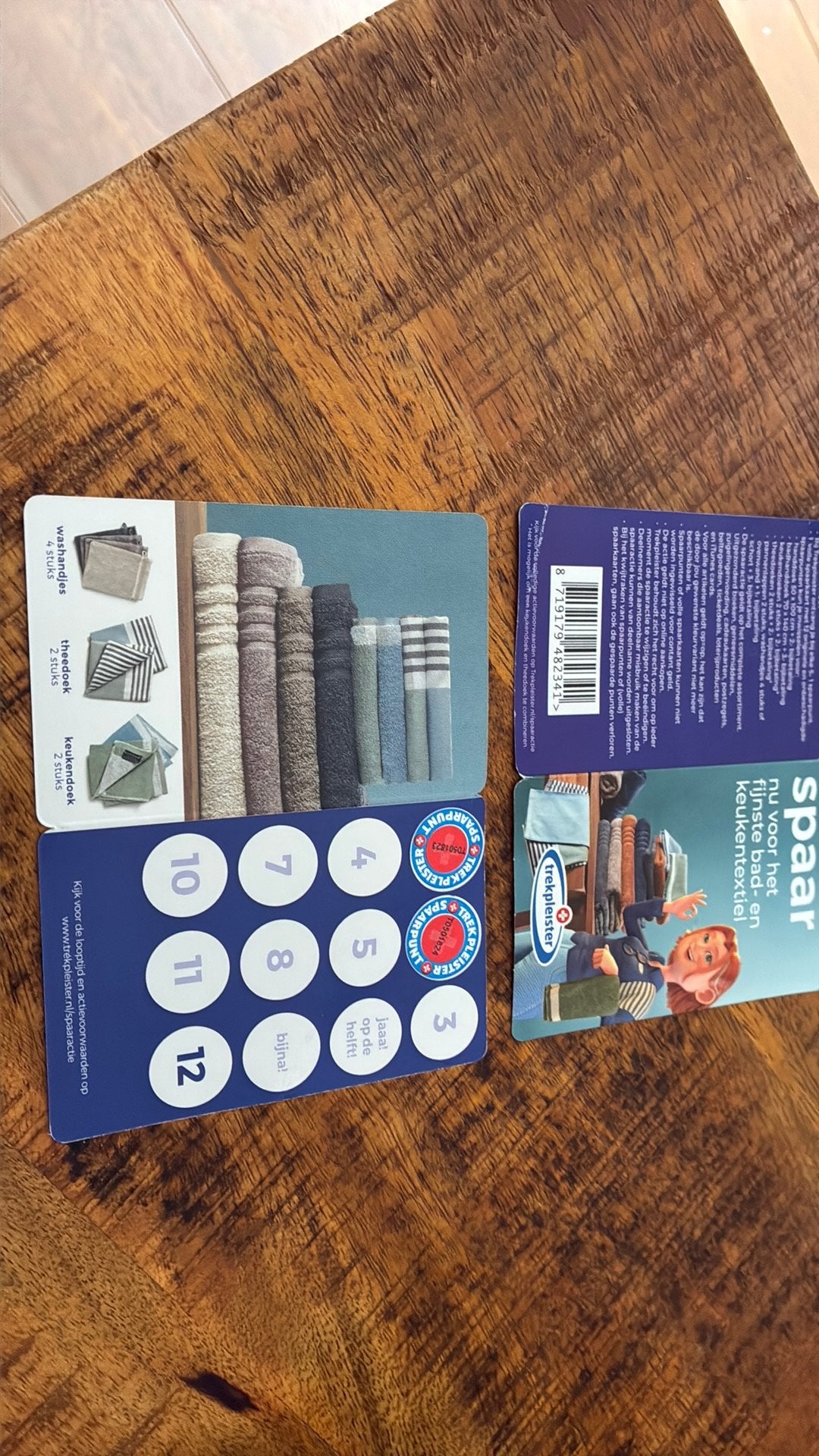 Trekpleister textiel zegels gezocht, Ophalen of Verzenden, Winkel, Super of Benzinepomp, Zegels, Bonnen of Punten