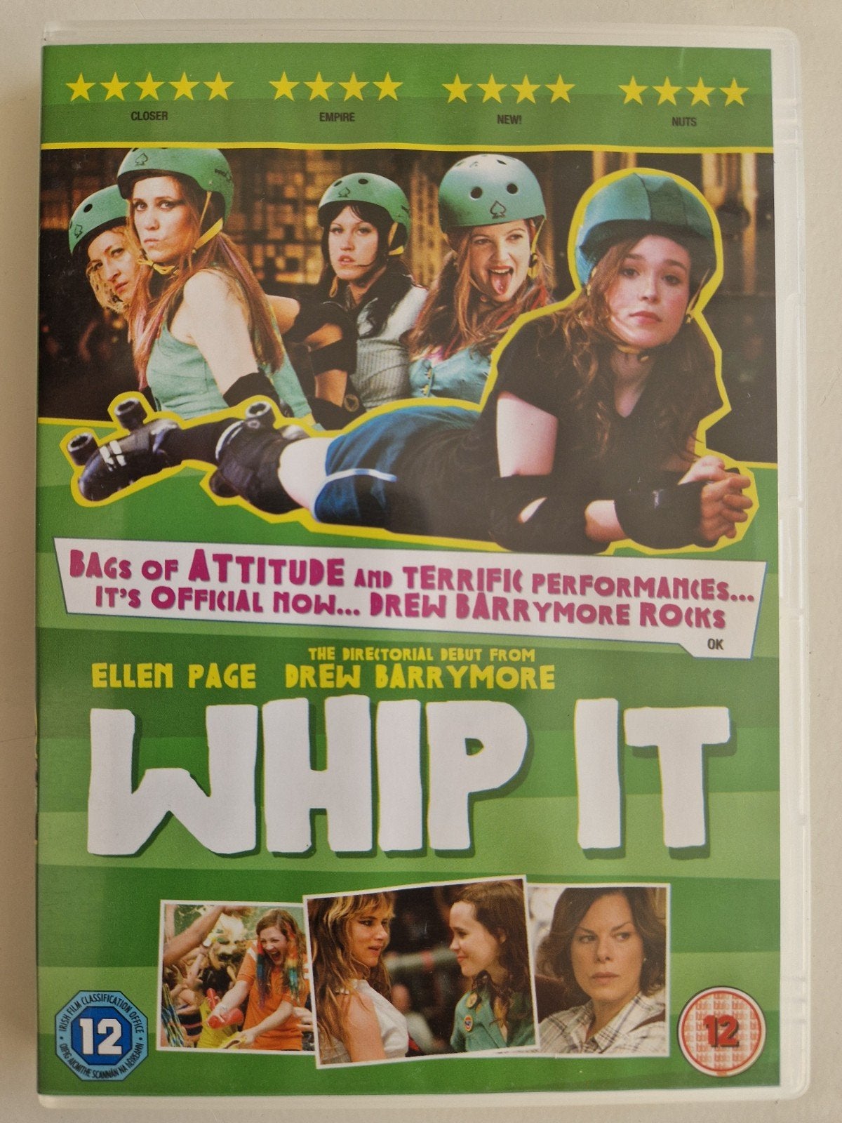 Whip It [DVD] Sport/Komedie - Drew Barrymore, Verzenden, Engels, Zo goed als nieuw, Vanaf 12 jaar