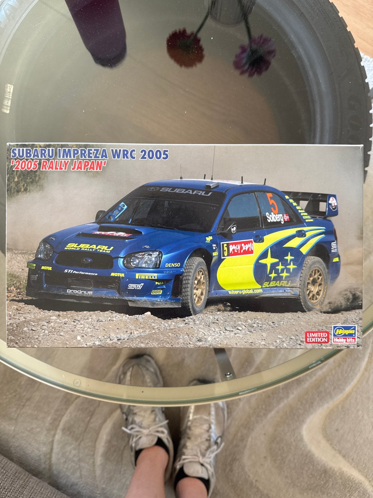 Subaru Impreza WRC 2005 'Rally Japan' modelbouwkit, Overige merken, Auto, 1:32 tot 1:50, Nieuw