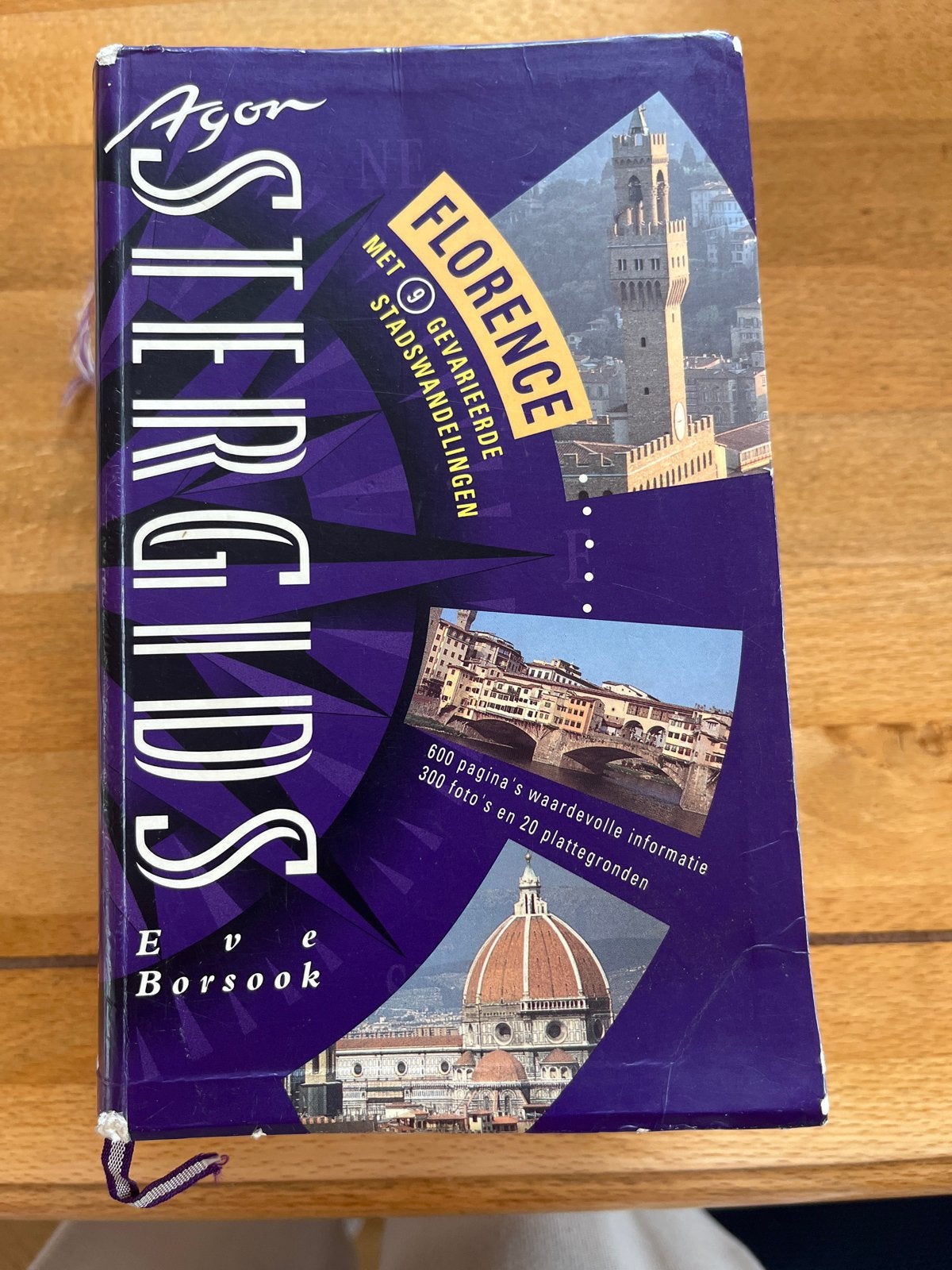 Agon Stergids Florence - Reisgids met stadswandelingen, Boeken, Europa, Ophalen of Verzenden, Reisgids of -boek, Gelezen