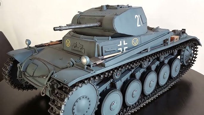 Gezocht ww2 1/6 Dragon Rc Panzer 2, Ophalen, Zo goed als nieuw