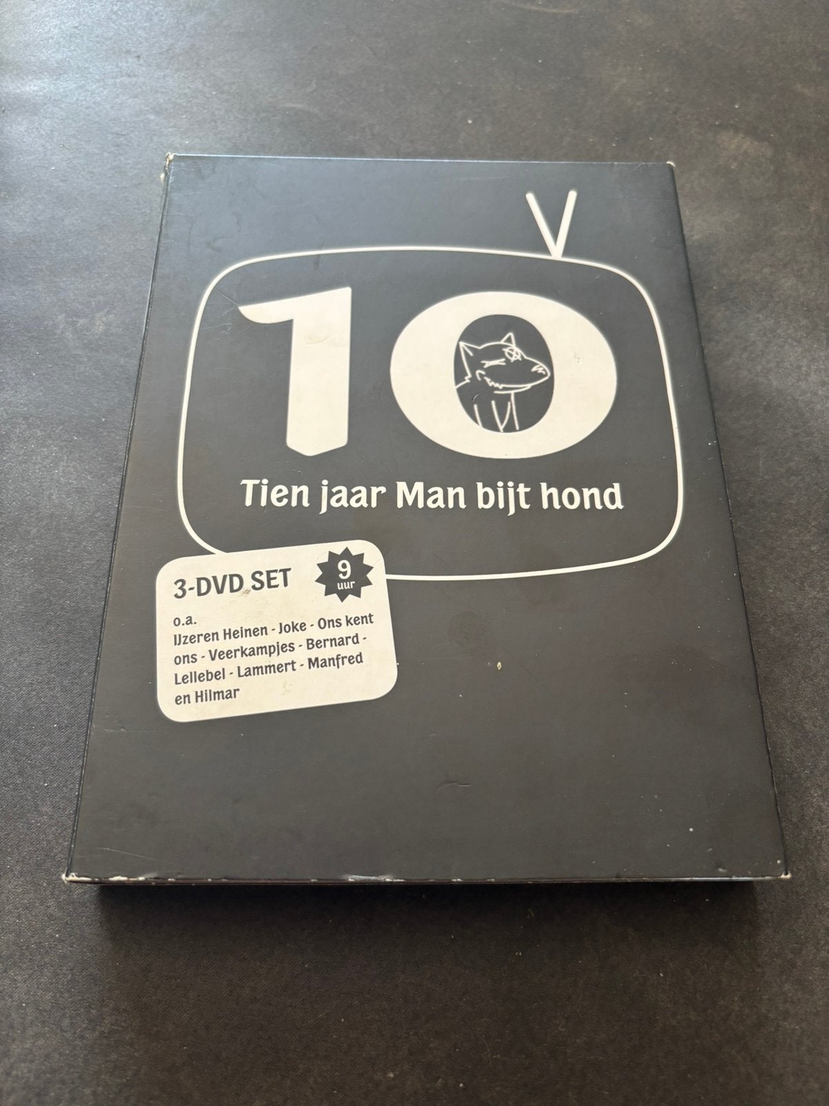 10 jaar Man Bijt Hond dvdbox, Ophalen of Verzenden, Zo goed als nieuw