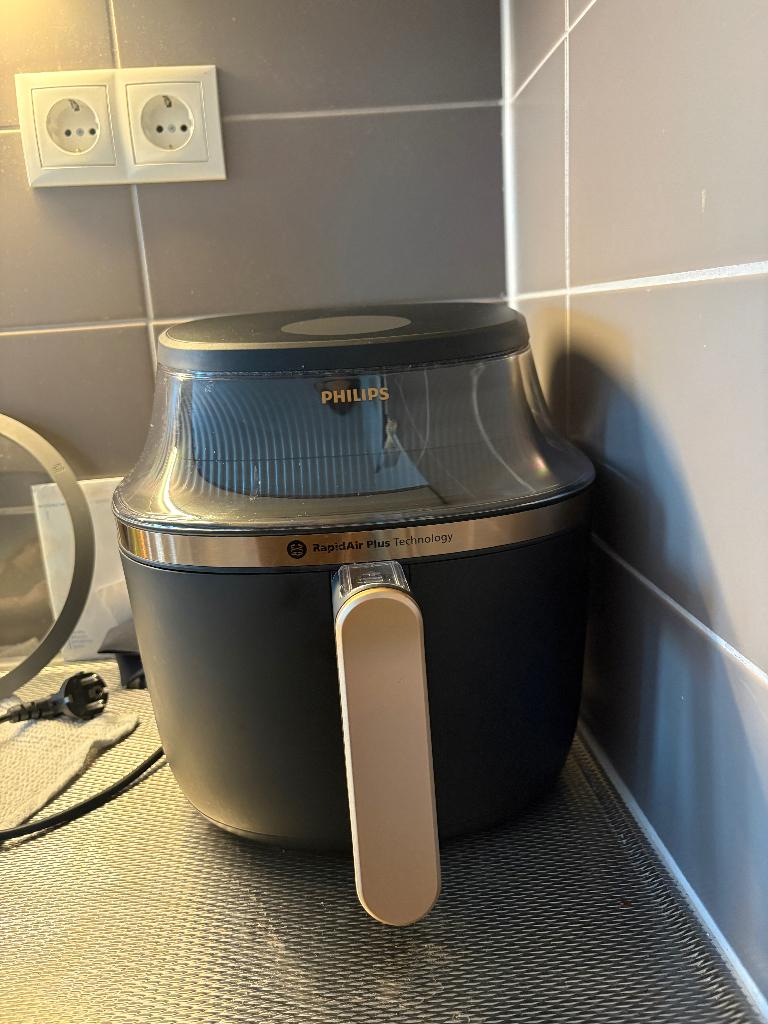 Air fryer, Overige typen, Ophalen of Verzenden, Zo goed als nieuw, Zwart