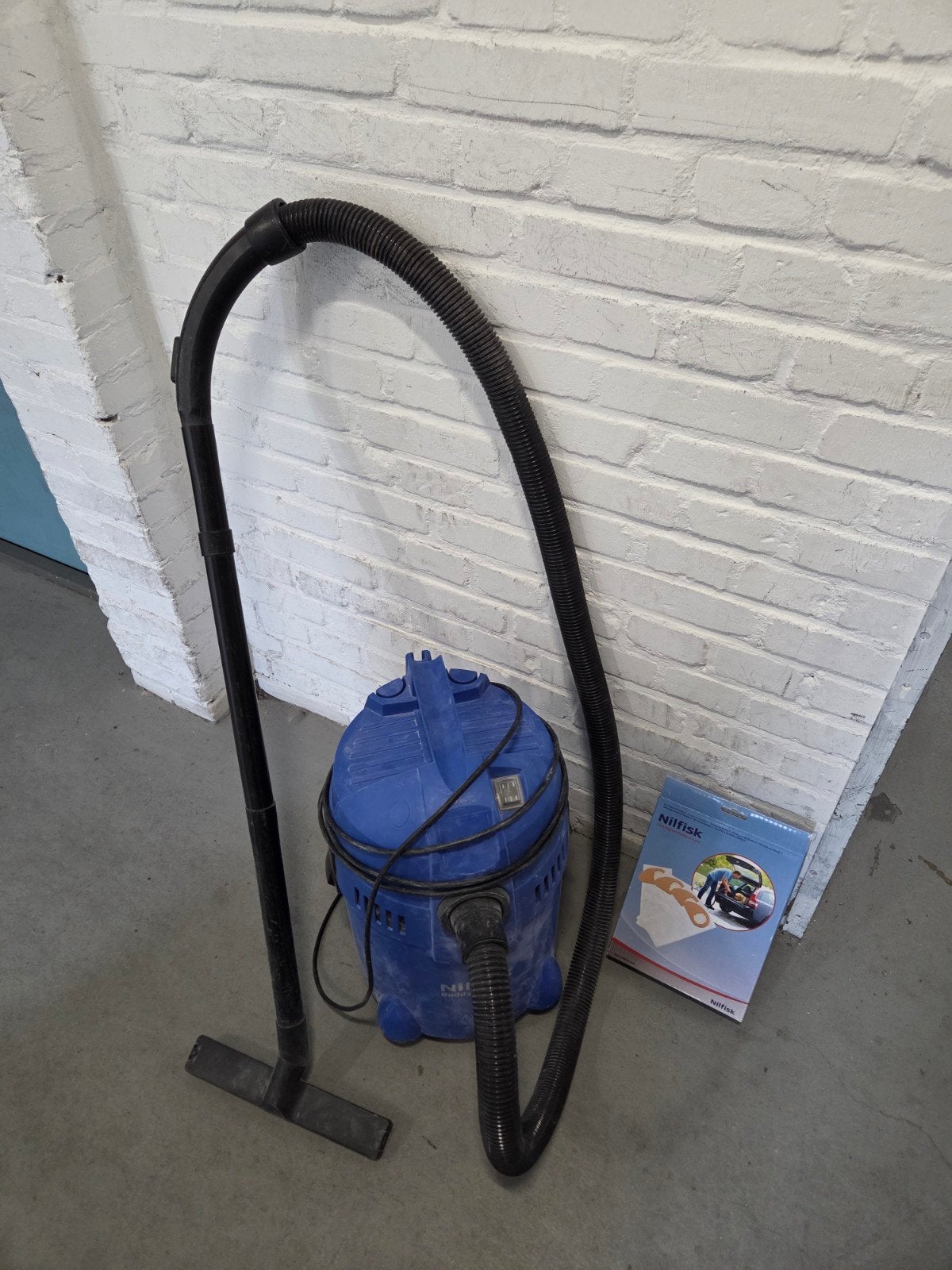 Nilfisk Buddy II 18L EU bouwstofzuiger, Doe-het-zelf en Verbouw, Reinigingsmachines, Ophalen, Gebruikt, Waterstofzuiger