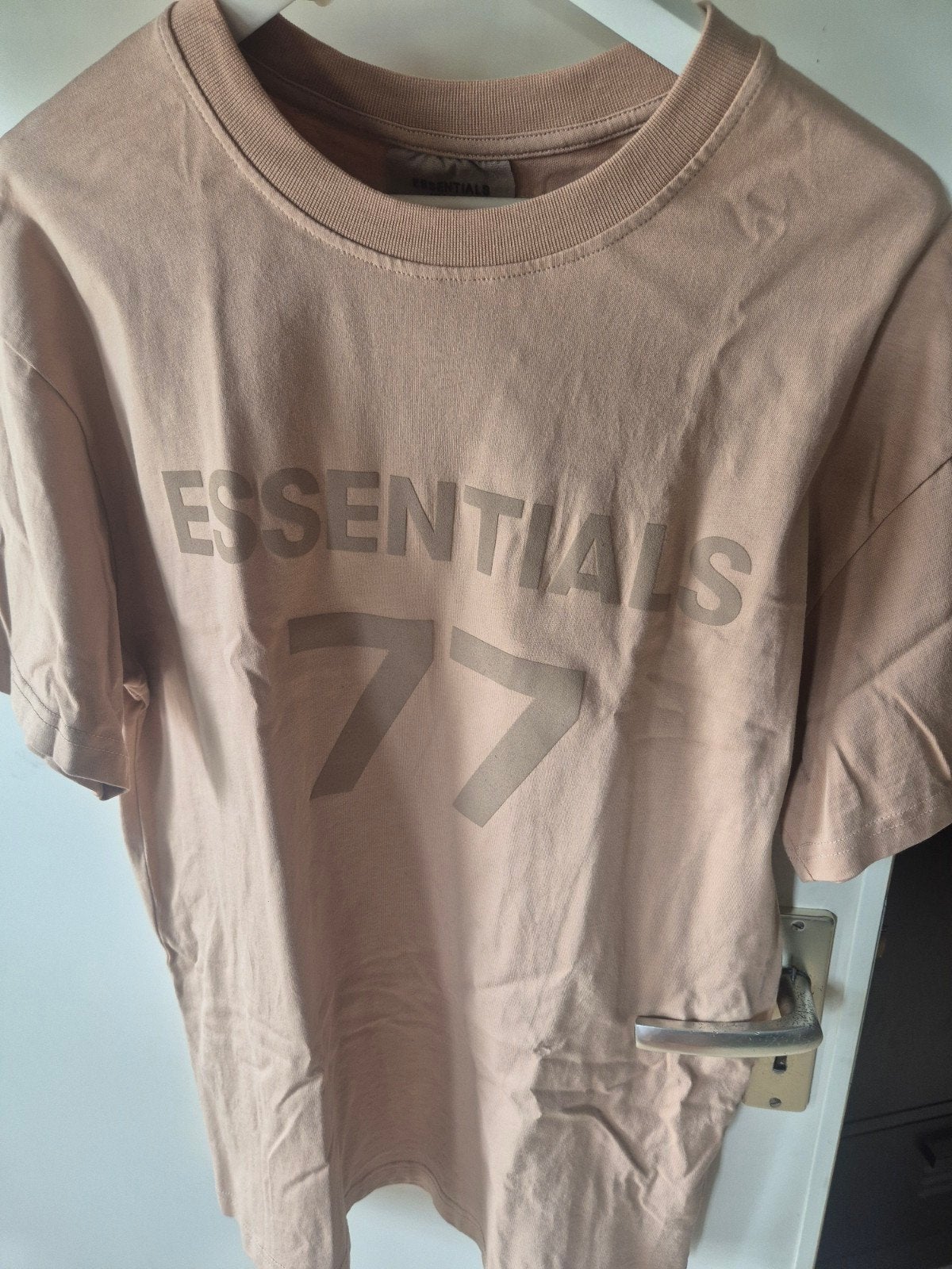 Essentials Fear of God T-shirt Maat L nieuw, Maat 52/54 (L), Beige, Ophalen of Verzenden, Zo goed als nieuw