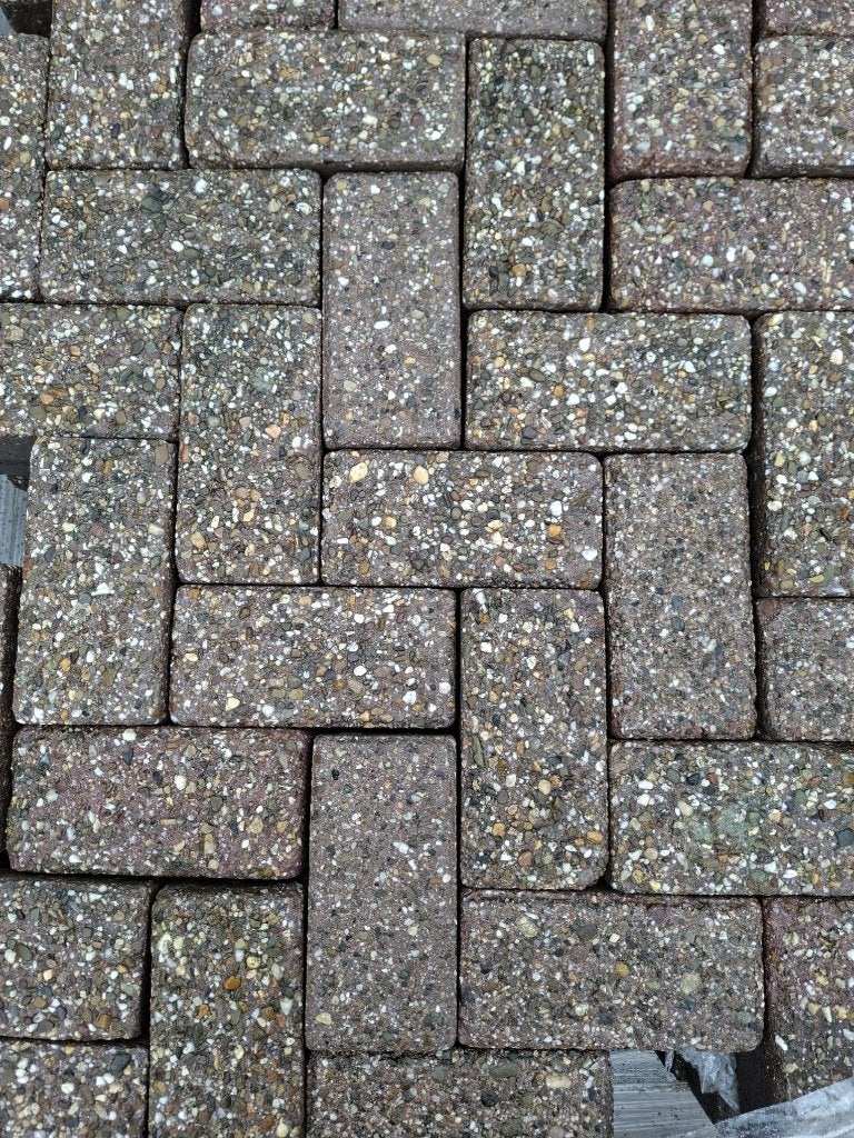 BKK / Betonklinker heidepaars (P41), Tuin en Terras, Ophalen, Gebruikt, Klinkers, 10 m² of meer
