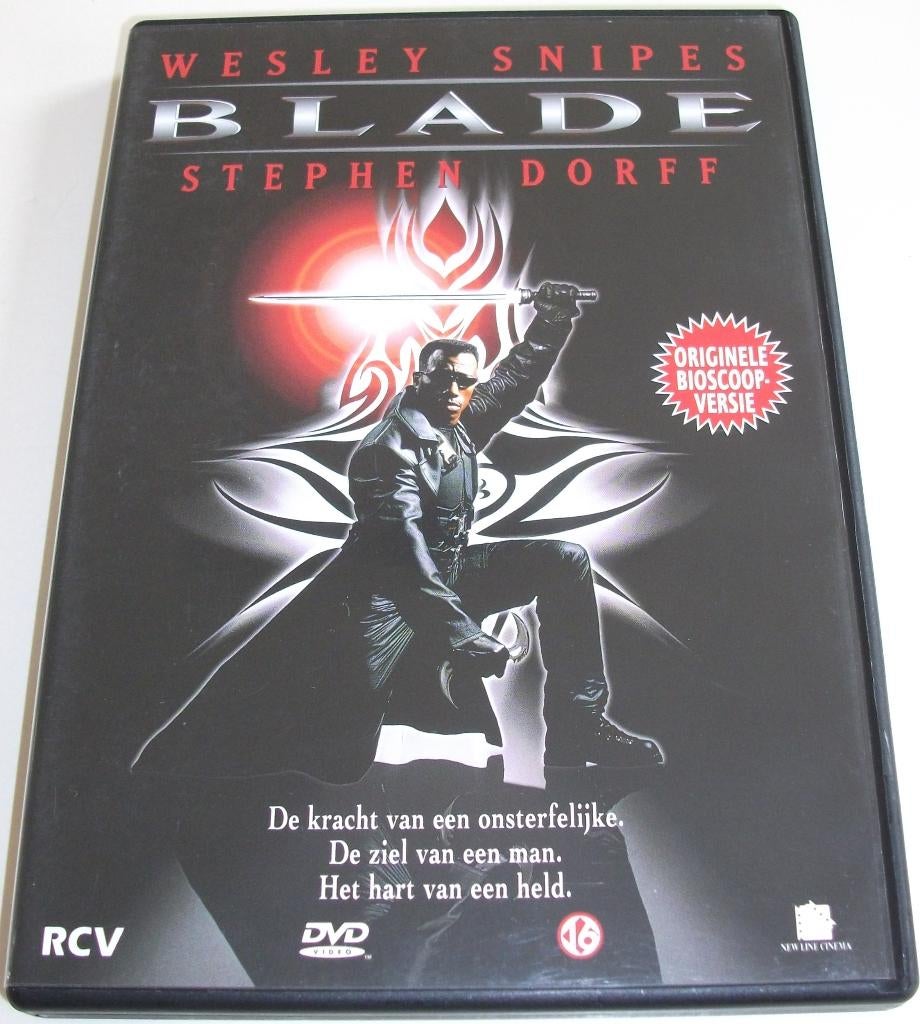 Dvd *** BLADE *** Originele Bioscoopversie, Cd's en Dvd's, Vanaf 16 jaar, Ophalen of Verzenden, Zo goed als nieuw, Vampiers of Zombies