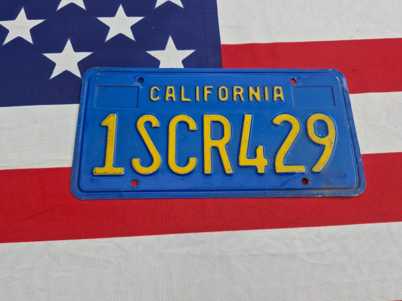 Kentekenplaat California USA nummerbord Nummerplaat License, Verzenden, Gebruikt, Auto's