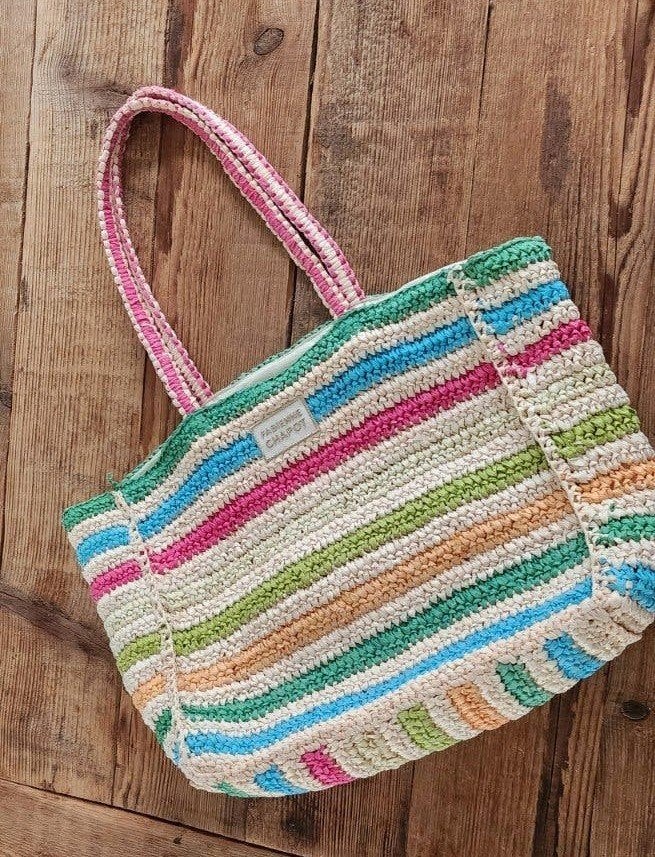 Fabienne Chapot strandtas - Zo goed als nieuw, Sieraden, Tassen en Uiterlijk, Tassen | Damestassen, Beige, Carolina's Outlet, Shopper