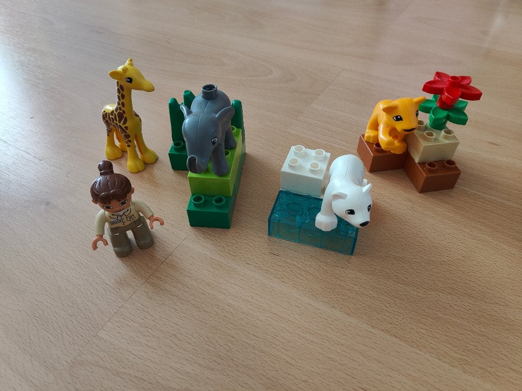 Lego Duplo 4962 Baby dierentuin, Ophalen of Verzenden, Compleet, Duplo, Complete set