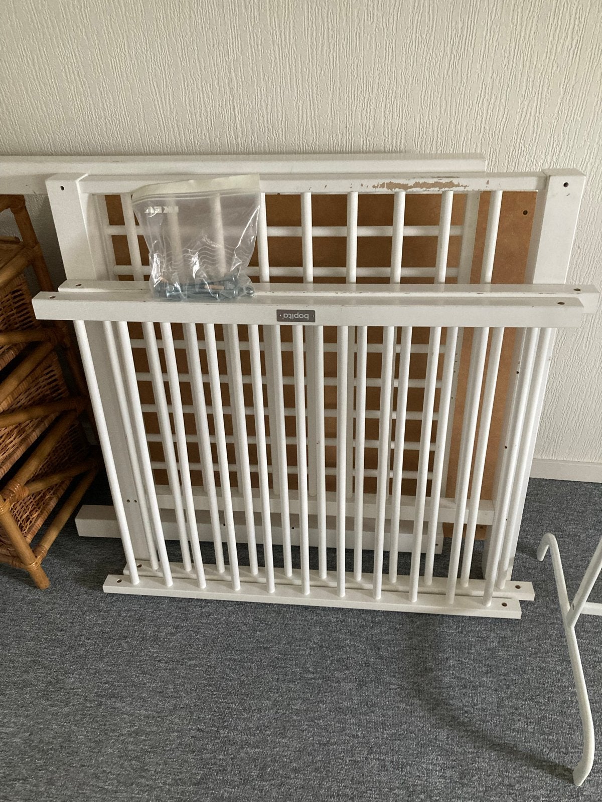 Bopita box, wit, inclusief bevestigingsmateriaal, Ophalen, Gebruikt, Minder dan 140 cm, Minder dan 70 cm
