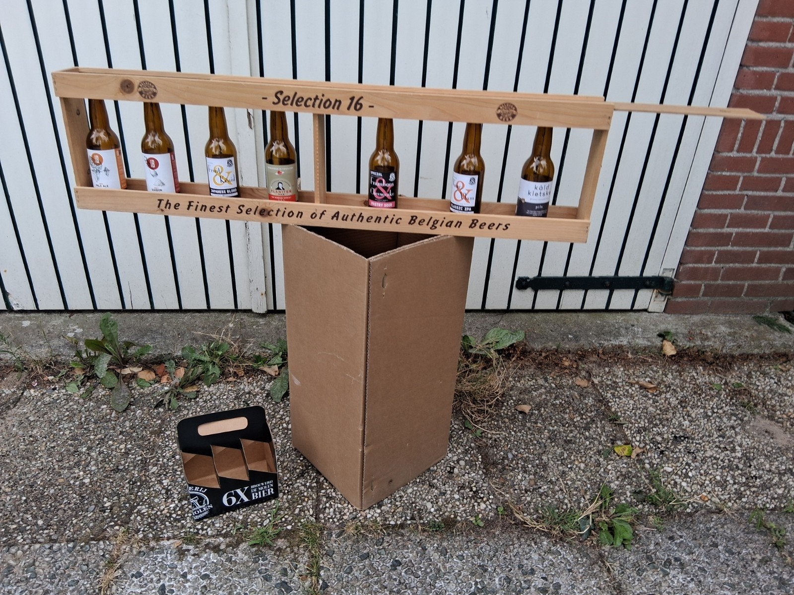 Eén meter bier, Ophalen, Flesje(s), Overige merken
