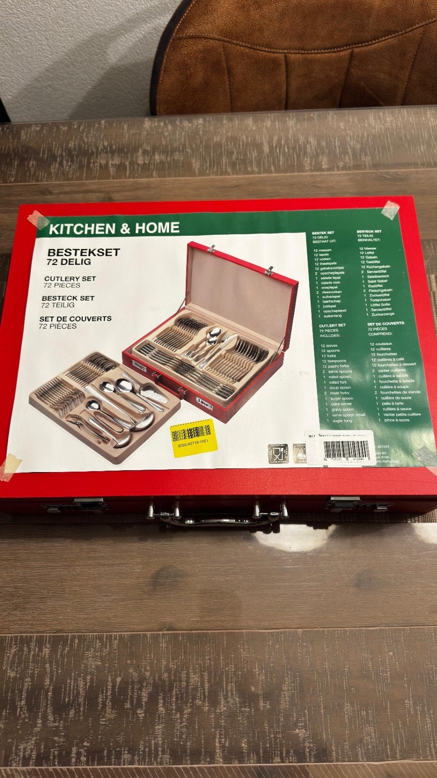 bestekset, Ophalen of Verzenden, Nieuw, Rvs of Chroom, Bestekset