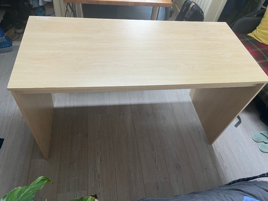 Bureau, Demontabel, Gebruikt, Spaanplaat of MDF, 59 cm