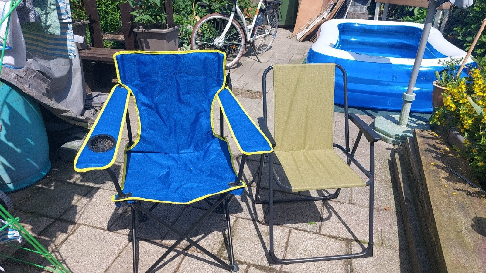 2 mooie opklapstoelen., Ophalen, Nieuw
