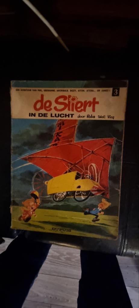 1e druk De Sliert - In de Lucht (Robbedoes en Kwabbernoot), Boeken, Stripboeken, Eén stripboek, Ophalen of Verzenden, Gelezen