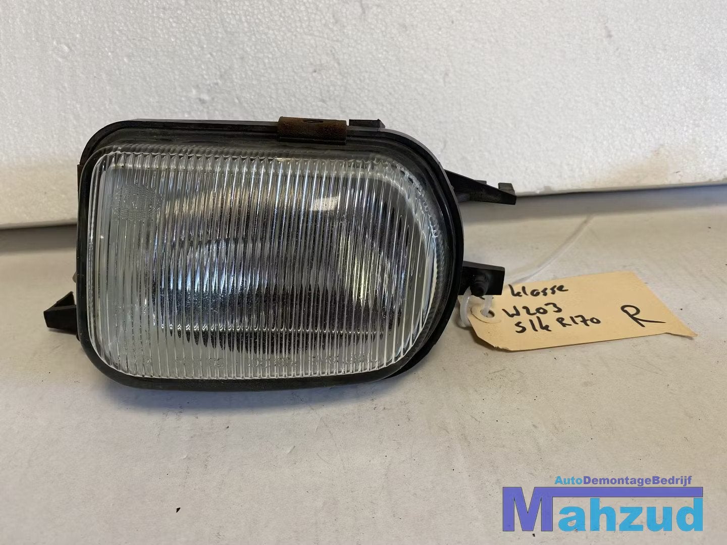 Mercedes c klasse W203 SLK R170 Mistlamp rechts 2158200656, Gebruikt, Mercedes-Benz AG, Mercedes-Benz, Ophalen of Verzenden
