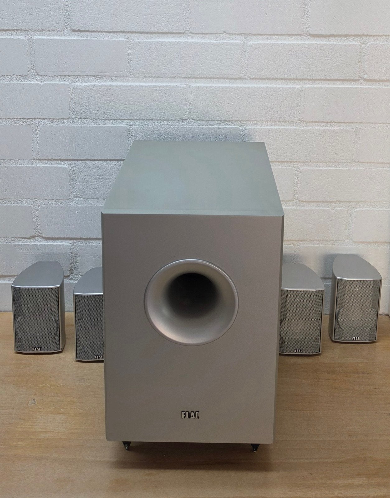 ELAC 4.1 Speakerset - SUB 101.2 ESP + 4x Cinema 2 S, Overige merken, Overige systemen, Ophalen of Verzenden, Zo goed als nieuw