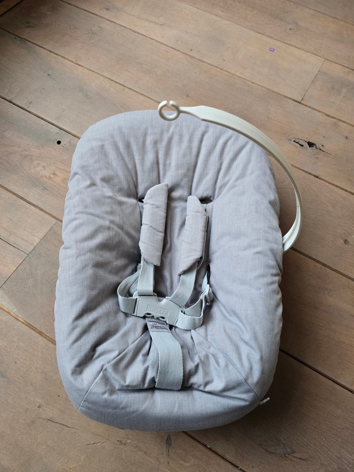 Stokke Tripp Trapp Newborn Set - Grijs, Ophalen, Gebruikt, Overige typen, Gordel(s)
