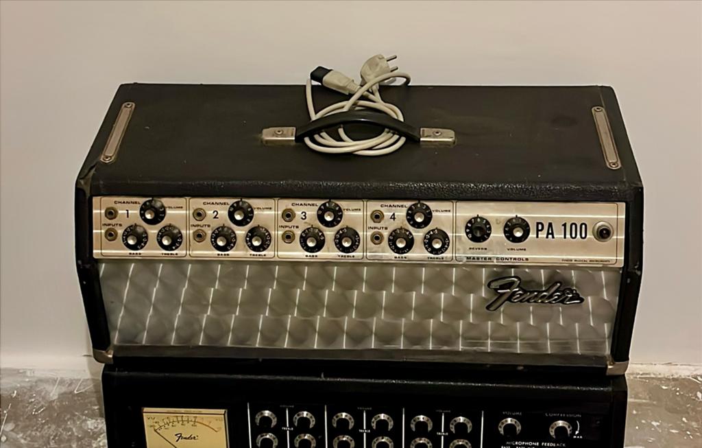 Fender PA100 buizenversterker - 4 kanaals, Ophalen, Gebruikt, Gitaar, 100 watt of meer