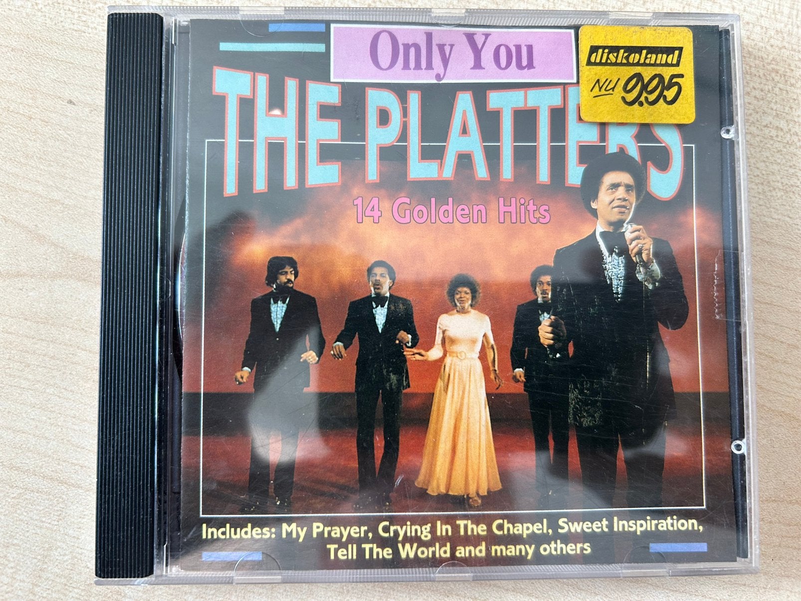 CD The Platters - Only You, Ophalen of Verzenden, Zo goed als nieuw