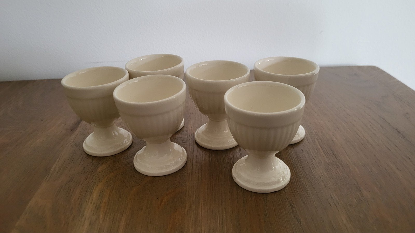 6 Wedgwood Edme eierdopjes, Huis en Inrichting, Keuken | Servies, Ophalen of Verzenden